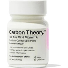 Carbon Theory Tea Tree Oil & Vitamin A lokálna starostlivosť proti akné 30 ml