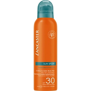 Lancaster Sun Sport Cooling Invisible Mist слънцезащитен спрей за лице и тяло spf 30 унисекс 200 мл