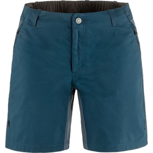 Fjällräven Дамски къси панталони Fjällräven Women's Hoja Hybrid Shorts - Navy - размер 40 (EU) (112-3784-0214)