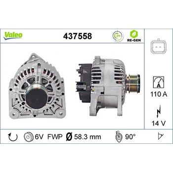 generátor VALEO 437558