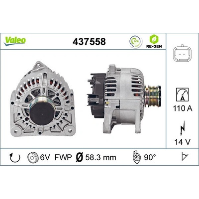 generátor VALEO 437558