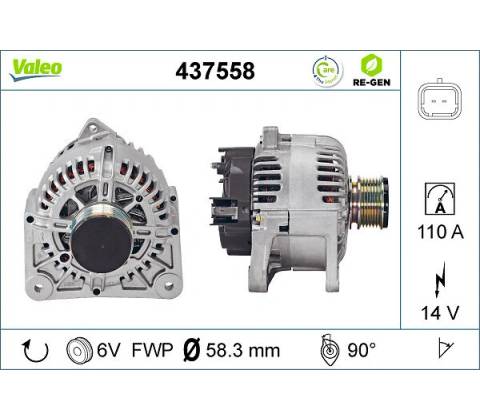 generátor VALEO 437558