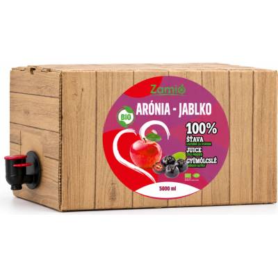 Zamio 100% ovocná šťava Bio Arónia Bio Jablko 5 l