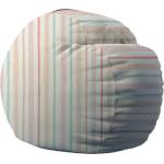 PUFRELAX Барбарон 600л. King Size, Candy Stripes, Перящ се калъф, Пълнеж с микс от мемори пяна и дунапрен, Принт (PUF-M-K-PTM-CDS) - topmall