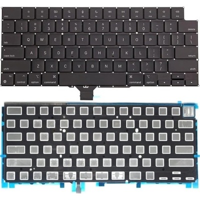 Apple MacBook Pro 14" M1 Pro A2442 (2021), 16" M1 Max A2485 (2021) - Klávesnica + Podsvietenie US
