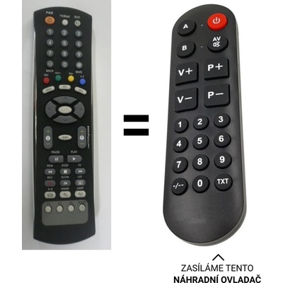 Dálkový ovladač Senior Mascom MC2000HDUSB, MC2000HDCI USB PVR – Hledejceny.cz