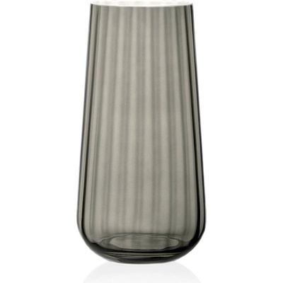 RONA Ваза от оптично стъкло Fade onyx h 25см (5332/ZP_39392/Z)