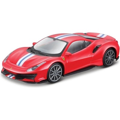 Bburago Ferrari Sign 488 Pista červená 1:43