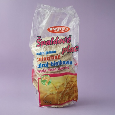 Vepy Špaldové placky celozrnné 100 g