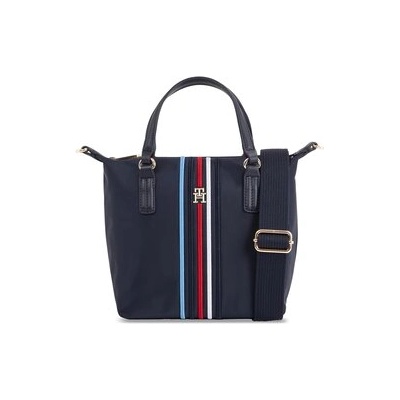 Tommy Hilfiger Дамска чанта Poppy Small Tote Corp AW0AW15986 Тъмносин (Poppy Small Tote Corp AW0AW15986)