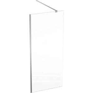 Geberit GEO - Душ кабина Walk-In, 90x200 см, сребристо/прозрачно стъкло 560.129. 00.2 (560.129.00.2)