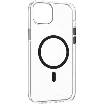 FIXED MagPurity transparentní s černým MagSafe iPhone 15 čiré FIXPURM-1200-BK