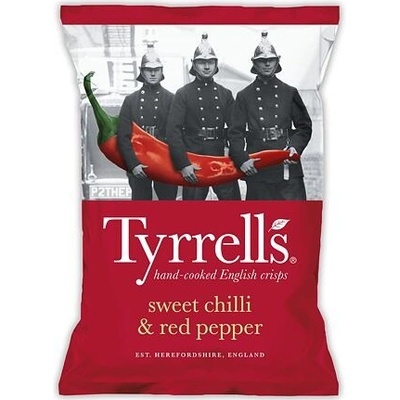 Tyrrells chipsy s příchutí sladkého chilli a červené papriky 150 g