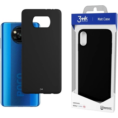 3mk Protection Калъф 3MK Xiaomi POCO X3 - Matt Case black (5903108350235)