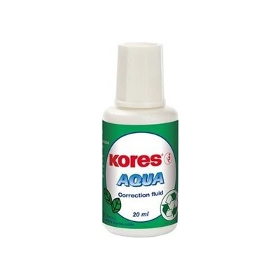 Kores Opravný lak Aqua 20 ml so štetčekom