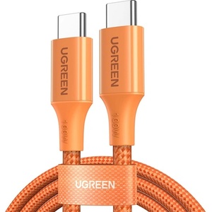UGREEN L502 кабел за данни Type-C - Type-C, 100cm, NARANSSÁRGA (95493)