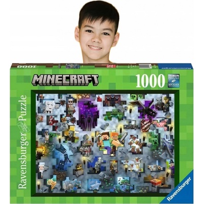 Ravensburger Minecraft 1000 dílků – Zboží Dáma