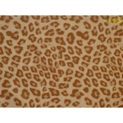 béžová koženka 3225 vzor leopard