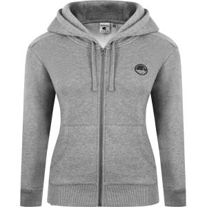 SoulCal Дамски суичър SoulCal Signature Zip Hoodie Ladies - Dark Charcoal Marl