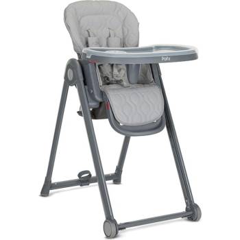 Lorelli СТОЛ ЗА ХРАНЕНЕ party grey leather (3800166119069)