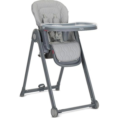 Lorelli СТОЛ ЗА ХРАНЕНЕ party grey leather (3800166119069)