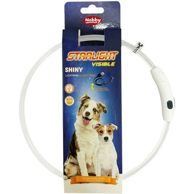 Nobby světelný led obojek Starlight SHINY