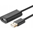 Ugreen 10321 USB 2.0 Active Extension, with Chipset, 10m, černý