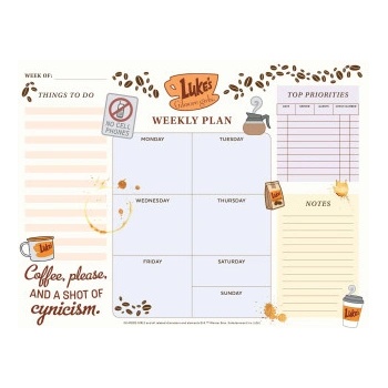 Insights Gilmore Girls Weekly Planner Notepad | Insight Editions