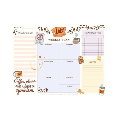 Insights Gilmore Girls Weekly Planner Notepad | Insight Editions