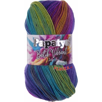 Kamgarn Příze Papatya Batik Vibrant Varianta: 03