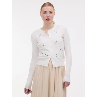 ORSAY Krémový dámský kardigan s výšivkou – Hledejceny.cz