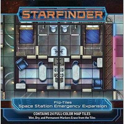 Paizo Publishing Starfinder Flip-Tiles: Space Station Emergency Expansion