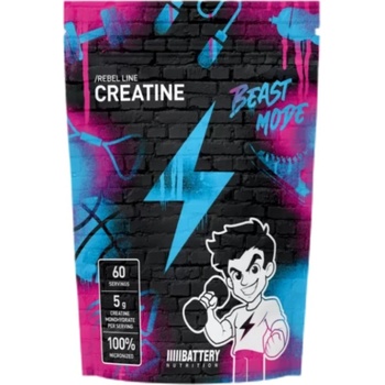 Image 1 of Battery Rebel Creatine [300 грама] Неовкусен