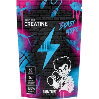 Battery Rebel Creatine [300 грама] Неовкусен