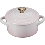 Le Creuset Съд за запичане и сервиране Mini Cocotte Heart 250 мл светлорозов (81901107770303)