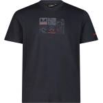 CMP Мъжка спортна тениска CMP S/S T-Shirt Sport shirt - Antracite / Orange - размер 58 (EU) (216-7666-0117)