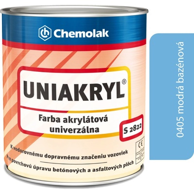 CHEMOLAK UNIAKRYL S2822 0405-svetlomodrá 5kg