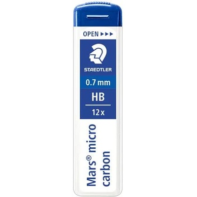 STAEDTLER Графитно олово, HB, 0, 7 mm, STAEDTLER "Mars Micro Carbon 250" 250 07-HB (250 07-HB)