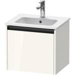 Duravit Ketho. 2 - Шкафче за умивалник 44x51x42 см, 1 чекмедже, лъскаво бяло K25061022220000 (K25061022220000)
