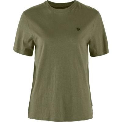 Fjällräven Дамска тениска Fjällräven Women's Hemp Blend T-Shirt - Green (916-1946-0513)