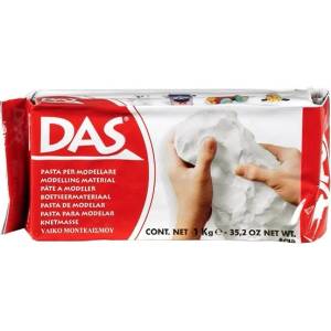 DAS Пластелин das бял 1 кг 3875 00 (3875 00)