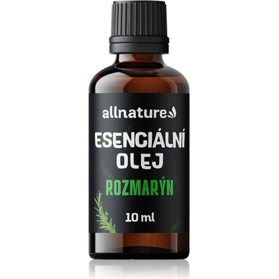 Allnature Rosemary essential oil етерично ароматно масло за подпомагане на паметта и концентрацията 10ml