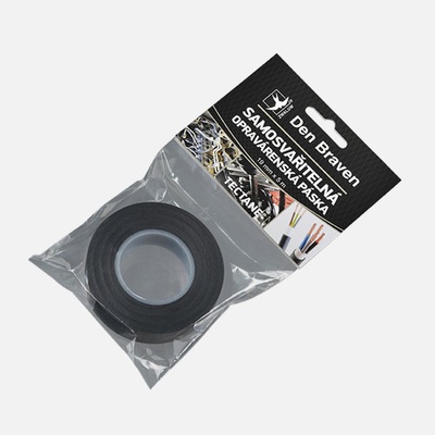 Den Braven Samozvariteľná opravárenská páska, 19 mm x 5 m, čierna