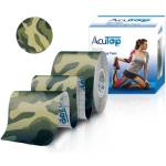 AcuTop Лента AcuTop, зелена, армейски стил, 5 см x 5 м