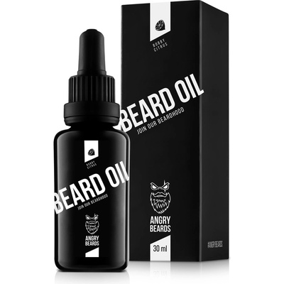 Angry Beards Bobby Citrus olej na plnovous 30 ml – Zboží Mobilmania