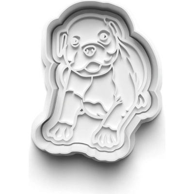 Vykrajovačka - Stafffordshire terrier 9x7 cm