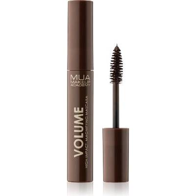 MUA Makeup Academy Volume Mascara objemová řasenka Brown 6 ml