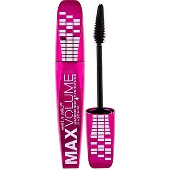 Wet n Wild Max Volume Plus vodeodolná objemová riasenka Amp´d Black 8 ml