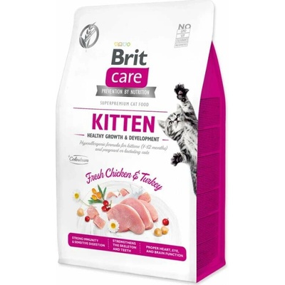 Brit Care Cat GF Kitten Healthy Growth 2 kg