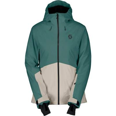 Scott Дамско ски яке Scott Women's Jacket Ultimate Dryo 10 Ski jacket - Frosty Blue / Dust White (104-5133-0814)